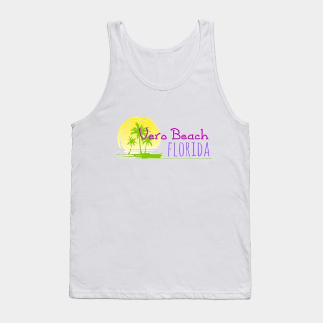 Life's a Beach: Vero Beach, Florida Tank Top by Naves